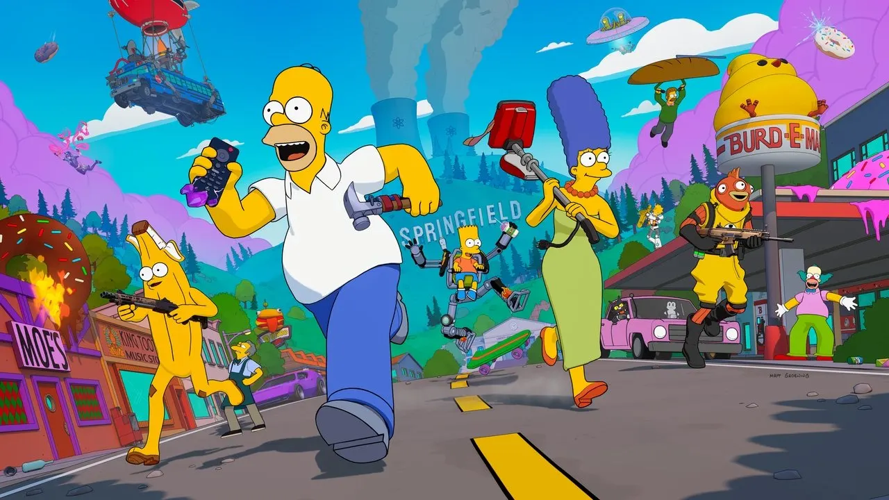 Play Fortnite x The Simpsons